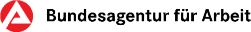 Logo der Bundesagentur für Arbeit mit rotem Kreis und weißem stilisiertem A